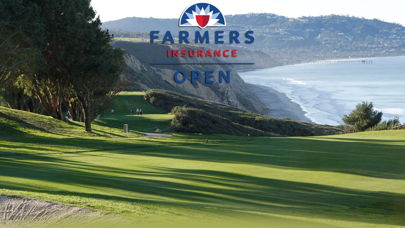 Torrey Pines Golf Course - situated atop cliffs towering above the Pacific Ocean